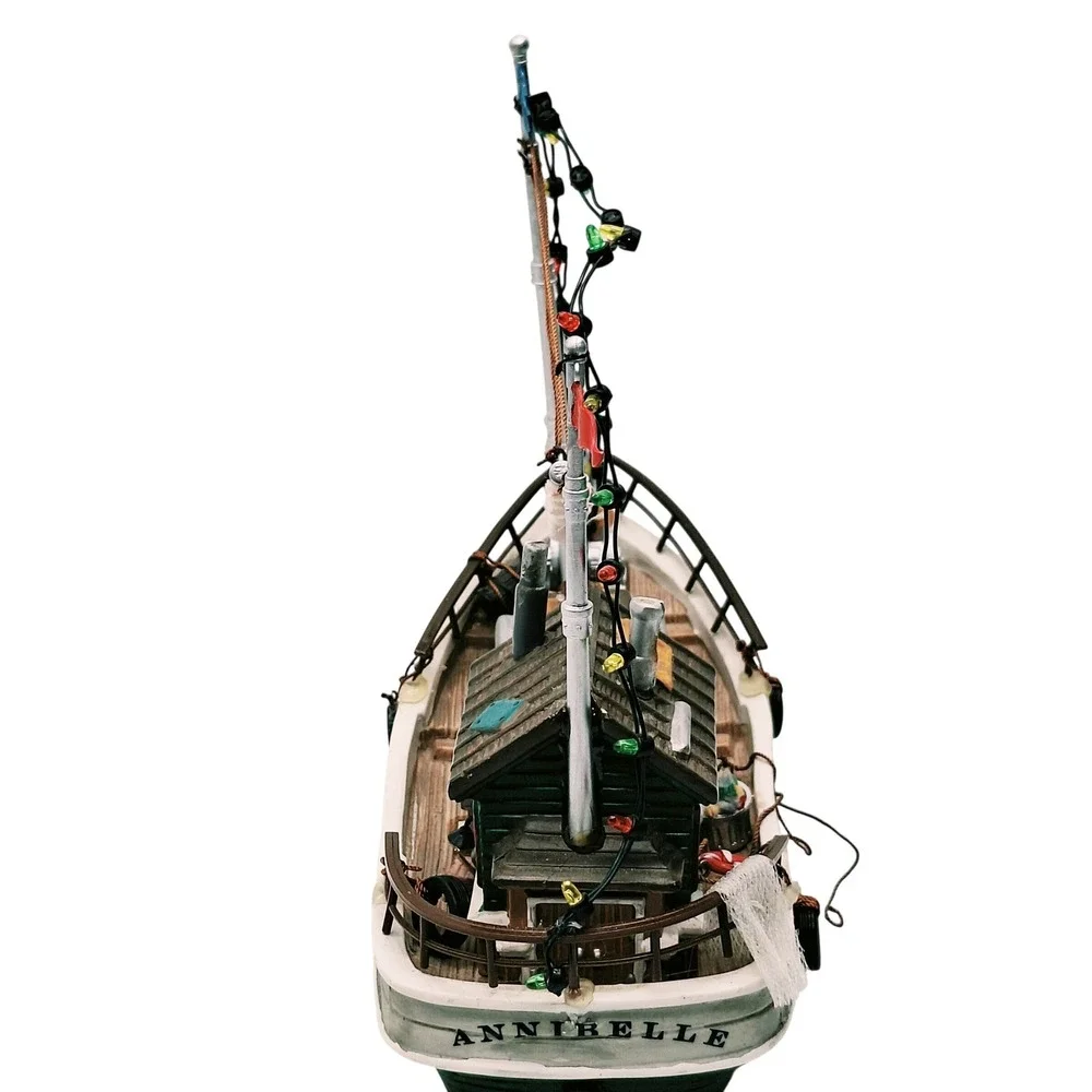Lemax Village Collection Annibelle Fishing Boat Christmas Village Lighted 44158
